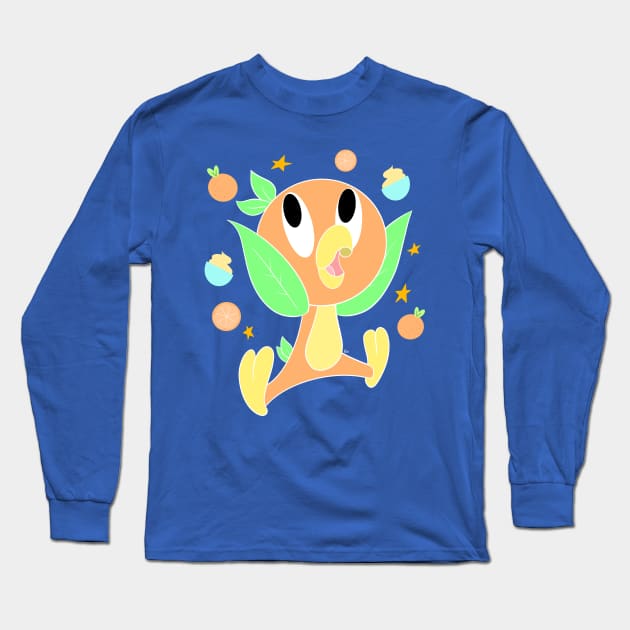 Jumpin' Citrus! Long Sleeve T-Shirt by zipadeelady